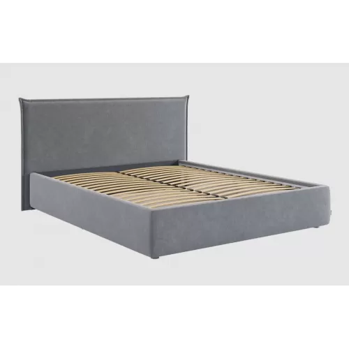 Кровать с подъемным механизмом Лада 160х200 см (графит (велюр))