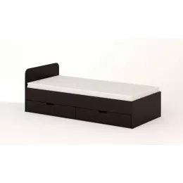 Кровать с ящиками 900 (Венге)