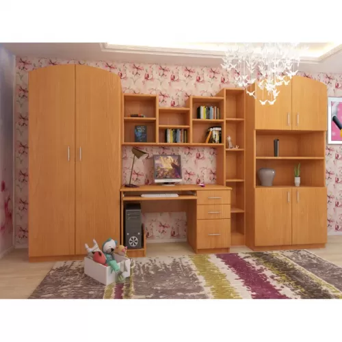 Купить Детская Мишутка Комплект мебели (Вишня оксфорд) в Новосибирске