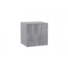 Шкаф навесной «Ливерпуль» (белый/бетон светлый)