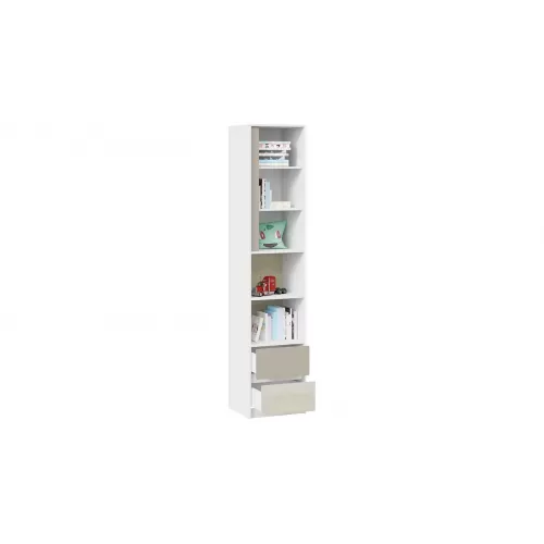 Купить Шкаф комбинированный «Сканди» Дуб Гарден/Белый/Глиняный серый в Новосибирске