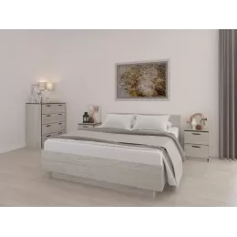 Кровать двуспальная «Мебелевс» 1,4 м