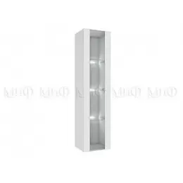 Шкаф ШК-005 Флорис (Белый/Белый глянец)