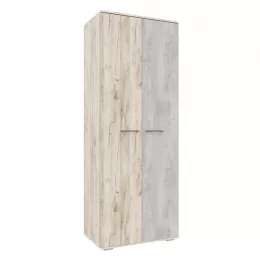 Шкаф Бостон ШК-800 дуб крафт серый/бетонный камень