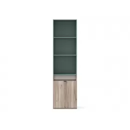 Шкаф 540 «Нео» (сумеречный голубой/дуб маувелла)