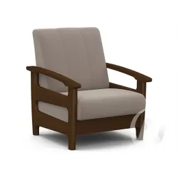Кресло для отдыха Омега (орех лак/CATANIA COCOA)