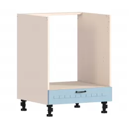 Регина РСД-1-60 Шкаф-стол под духовку Песочный/Голубой21