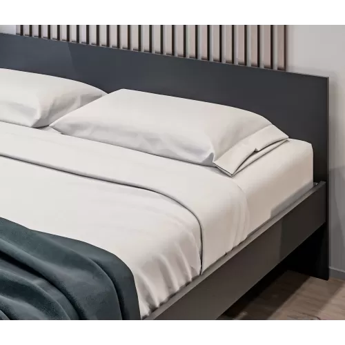 Кровать (1800) Бруклин СБ-3355 (Диамант серый)