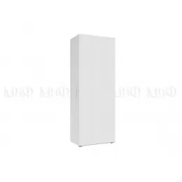 Шкаф ШК-001 Флорис (Белый/Белый глянец)