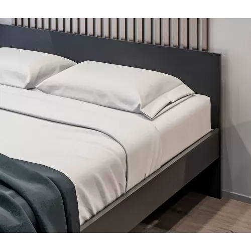 Кровать (1600) Бруклин СБ-3354 (Диамант серый)