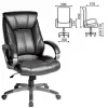 Купить Кресло офисное BRABIX Maestro EX-506 (черный) в Новосибирске