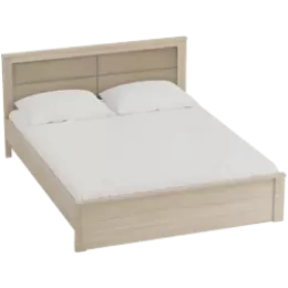 Кровать Элана 1200 с основанием Дуб Сонома