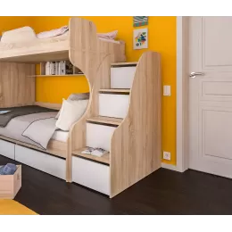 Детская Мамбо (кровать 2-х яр. + лестница + стол + шкаф)