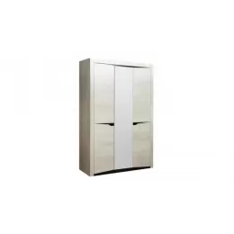 Шкаф для одежды "Лючия" (3-х дв.) (венге / белый)