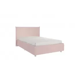 Кровать 1,2 Квест с основанием (Нежно-розовый велюр)