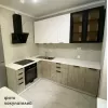 Модульная кухня Норд 1,6 м (Софт даймонд / Камень беж / корпус Белый)