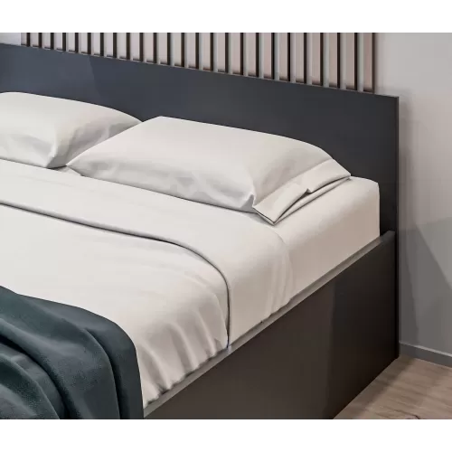 Кровать с подъемным механизмом Бруклин СБ-3359 (Диамант серый)