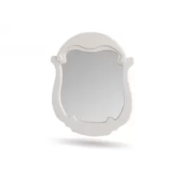 Зеркало настенное Мария (Белый глянец)