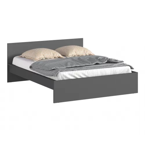 Кровать (1600) Леон СБ-3369 (Диамант серый)