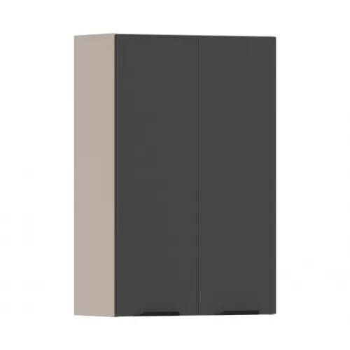 Регина Лофт РП-160 Полка с двумя фасадами Песочный/Диамант серый