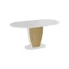 Стол обеденный «Монреаль» Тип 1 (Белый глянец/Бунратти)