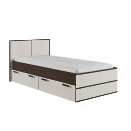 Кровать односпальная с ящиками 0,9м Л900 «Лотос»