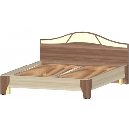 Кровать 2-х спальная Верона 1600 Ясень Шимо комбинированный