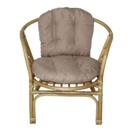 Кресло RJG-Bahama (Ротанг №4, ткань Matador 016)