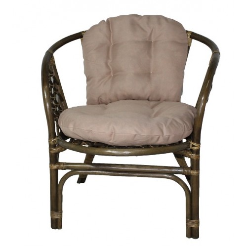 Кресло RJG-Bahama (Ротанг №6, ткань Matador 016)