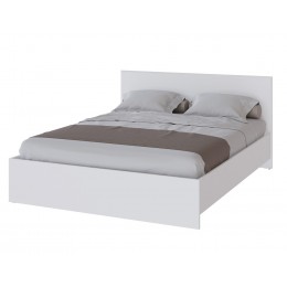 Кровать Плейона 1.6 (Белый древесные поры)