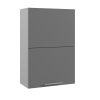 Верхний шкаф Гарда Серый эмалит ВПГПМ 600