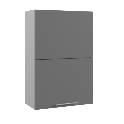 Верхний шкаф Гарда Серый эмалит ВПГПМ 600