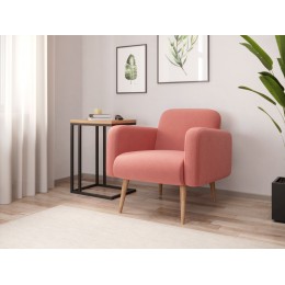 Кресло Уилбер (Светло-розовый, ткань UNI IDEA 1031)