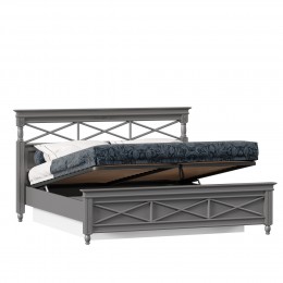 Амели Кровать 1800 с подъёмным механизмом (Оникс Серый)